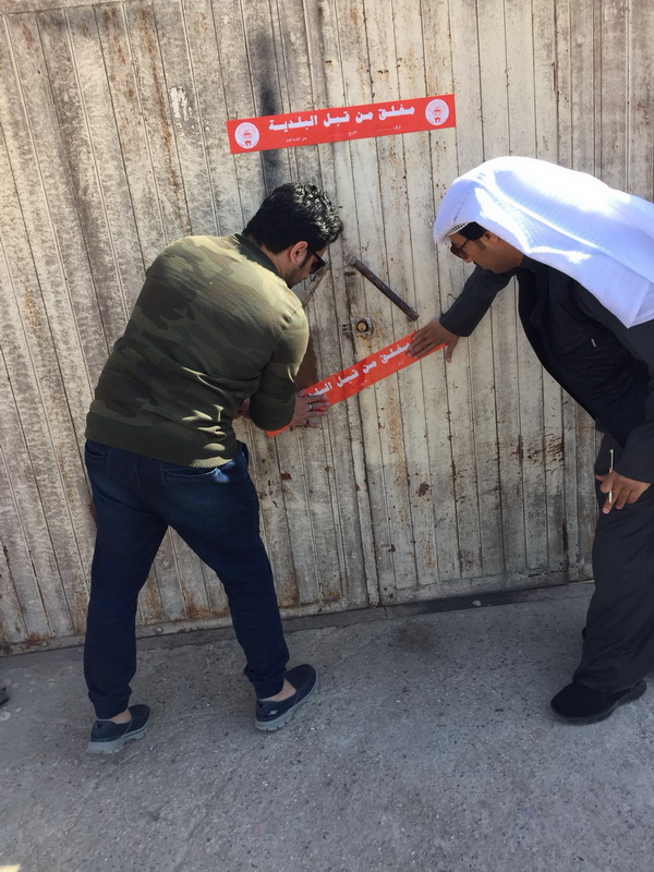 جولة اللجنة الجنوبية لإزالة التعديات بإسطبلات الهجن